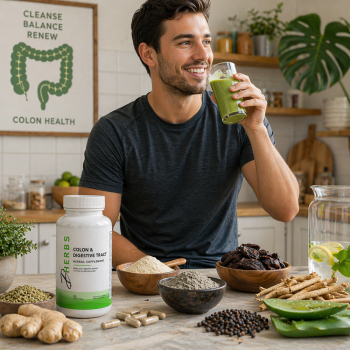 Colon & Digestive Tract - Colon Cleanse Supplement (100 Capsules)